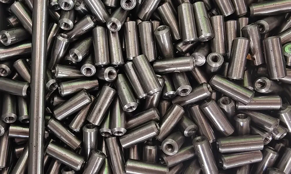 Precision Cnc Threaded Bushing
